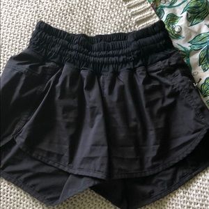 Black Lululemon Athletica shorts